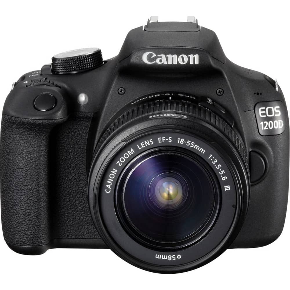 Canon Camera Black With 18-55mm Lens EOS DSLR Canon Camera Black With 18-55mm Lens EOS DSLR