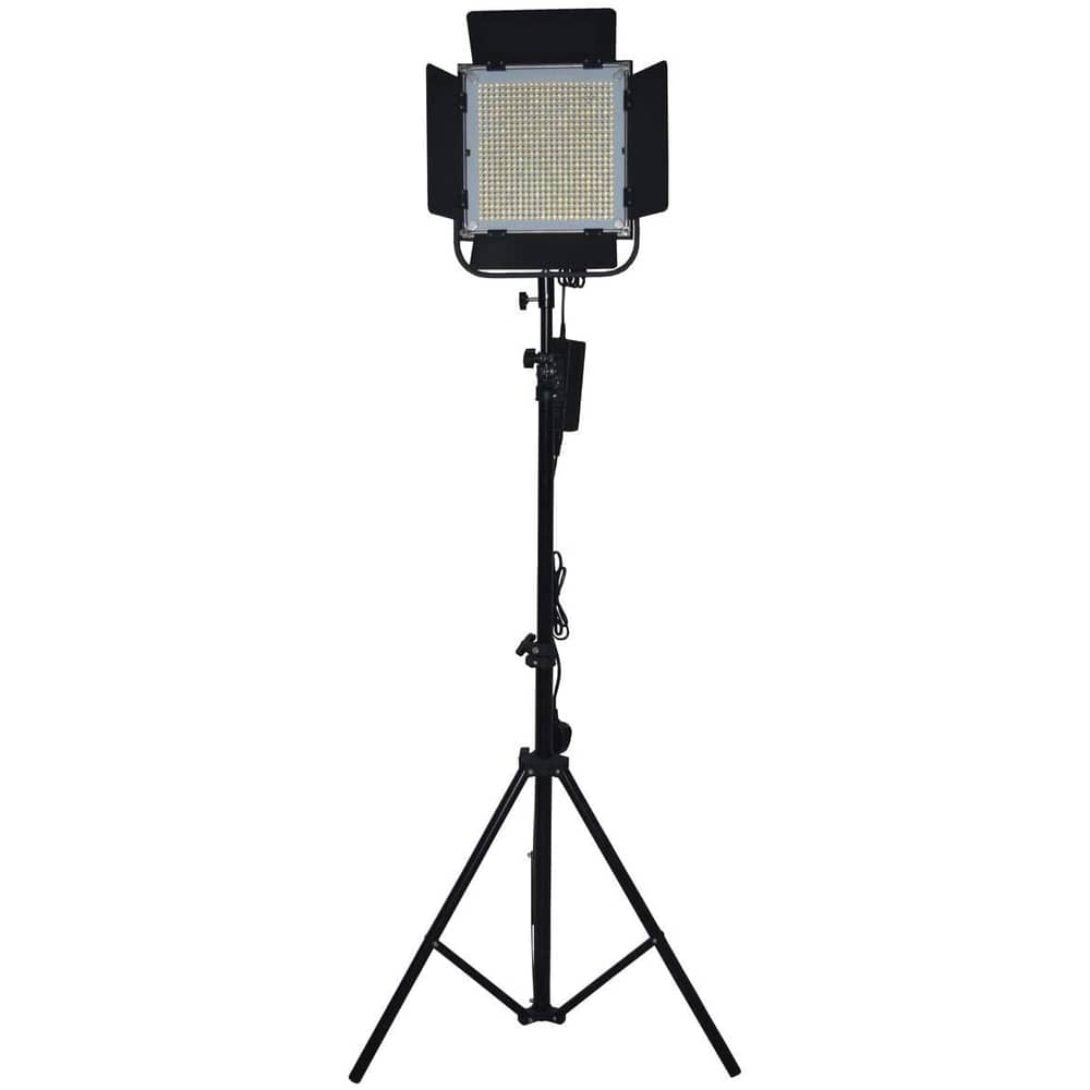 Coopic Cp-600sii Professional Video Light For Photo Video Studio Photography Lighting Kit With Durable Metal Frame