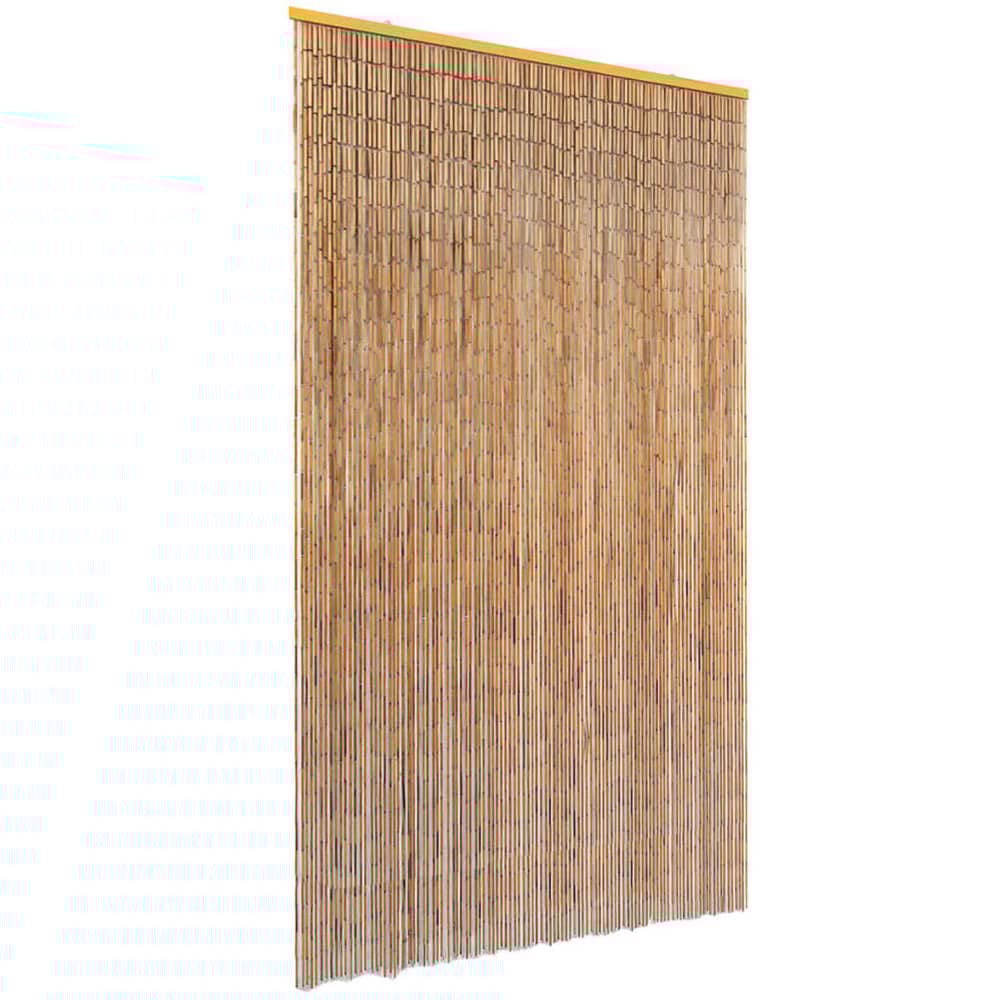 vidaXL Insect Door Curtain Bamboo 120x220 cm vidaXL Insect Door Curtain Bamboo 120x220 cm
