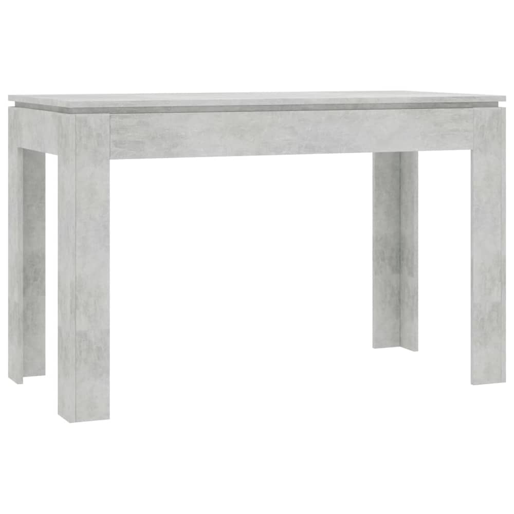 vidaXL Dining Table Concrete Grey 120x60x76 cm Engineered Wood vidaXL Dining Table Concrete Grey 120x60x76 cm Engineered Wood