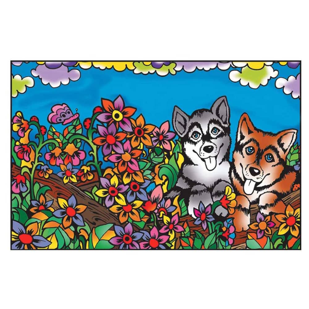 Colorvelvet C6 Dogs Ring Binder