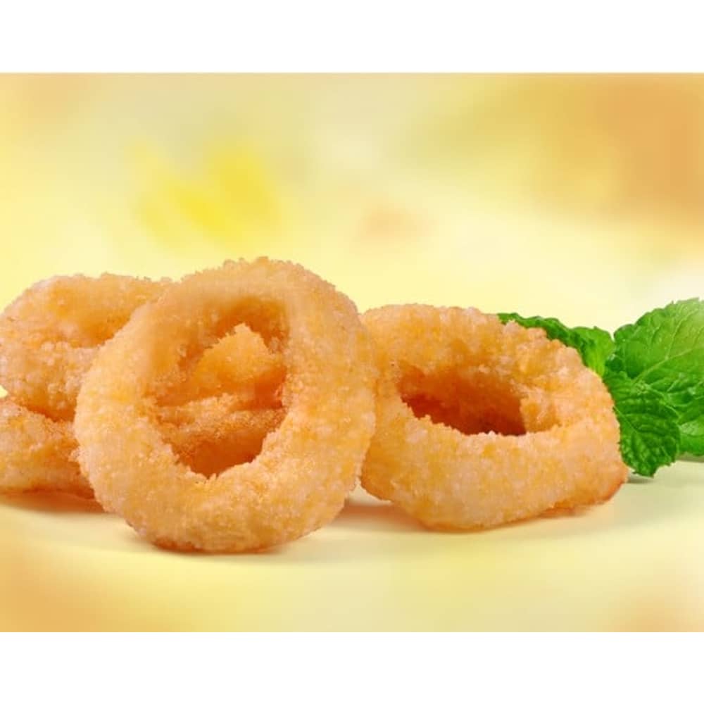 FROZEN BREADED CALAMARI /SQUID RINGS 250 gms