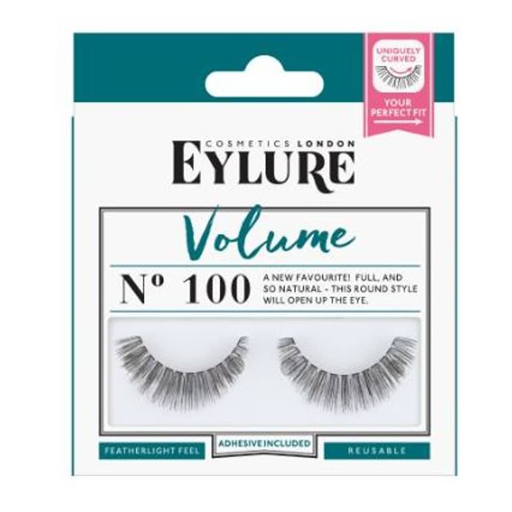 Eylure EYL6001110 Eye Lashes Volume Plus Strip Lashes #100