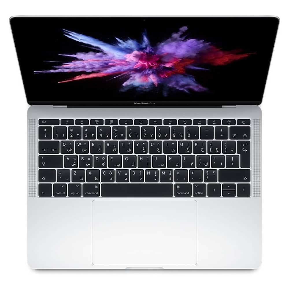 MacBook Pro 13-inch (2017) - Core i5 2.3GHz 8GB 256GB Shared Silver English/Arabic Keyboard