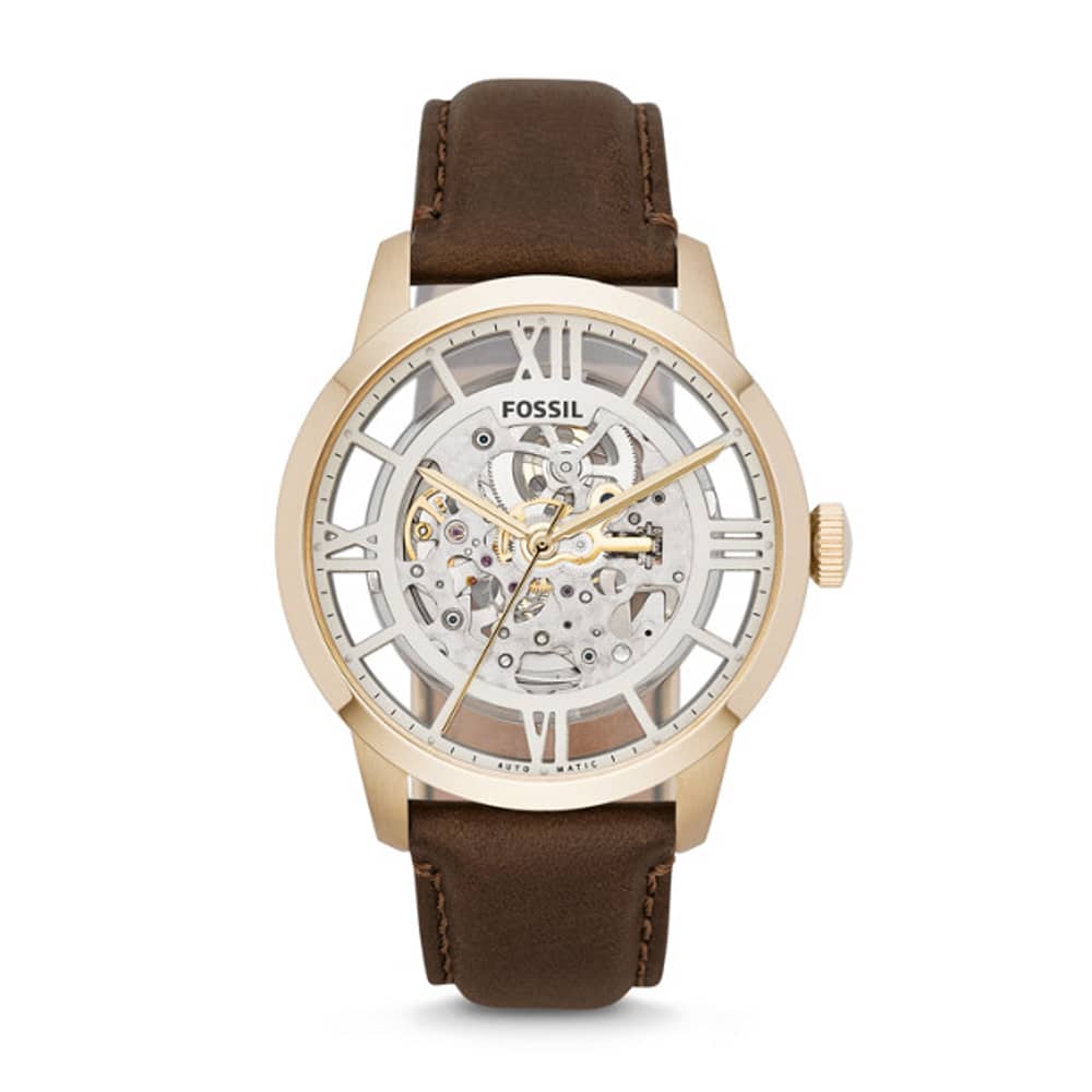 Fossil ME3043 Townsman Automatic Brown Leather Watch Fossil ME3043 Townsman Automatic Brown Leather Watch