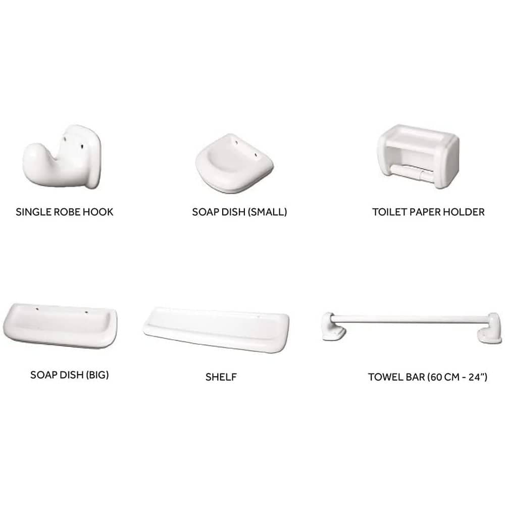 Bathroom Accessories 6pcs Set Bathroom Accessories 6pcs Set
