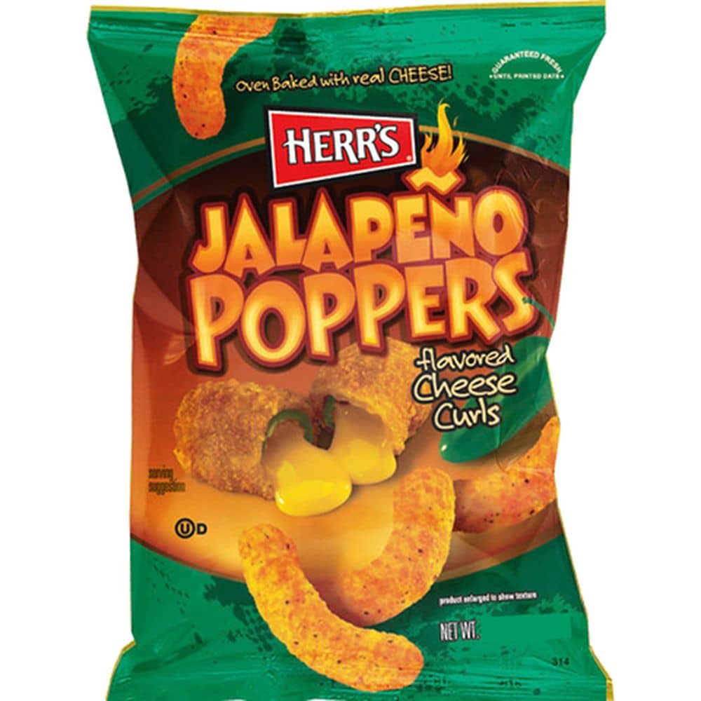 Herr's Jalapeno Poppers Chips 28g