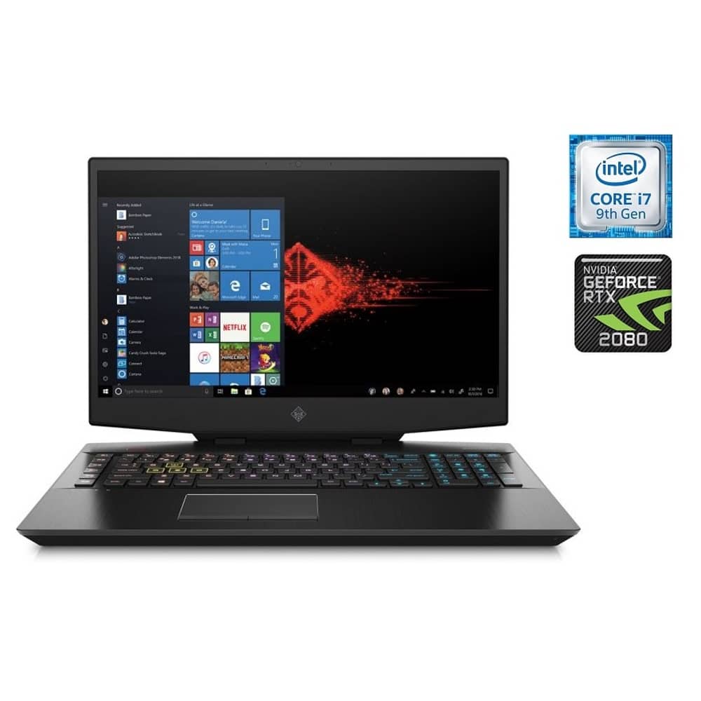 HP OMEN 17-CB0000NE Gaming Laptop - Core i7 2.6GHz 32GB 1TB+256GB 8GB Win10 17.3inch FHD Shadow Black
