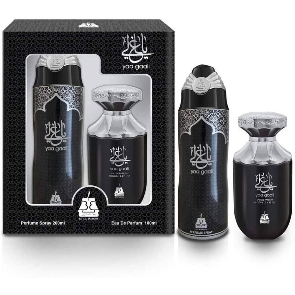 Bait Al Bakhoor Ya Gaali Perfume Gift Set For Unisex Edp 100ml + Deo Set