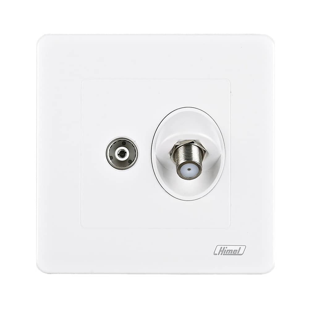 Himel Prime V2 Satellite+tv Socket Hwdpsattv