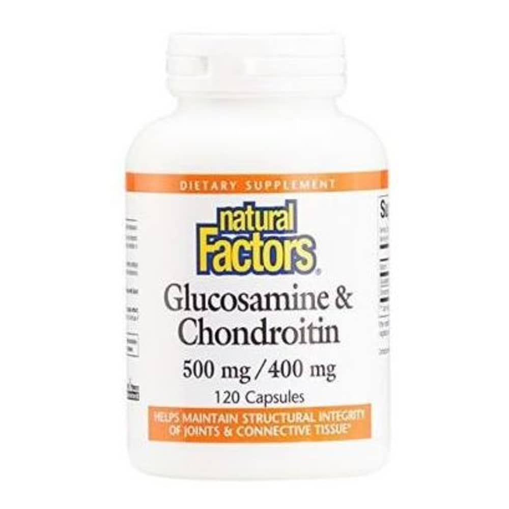 Natural Factors Glucosamine & Chondroitin 900mg 120 Capsules
