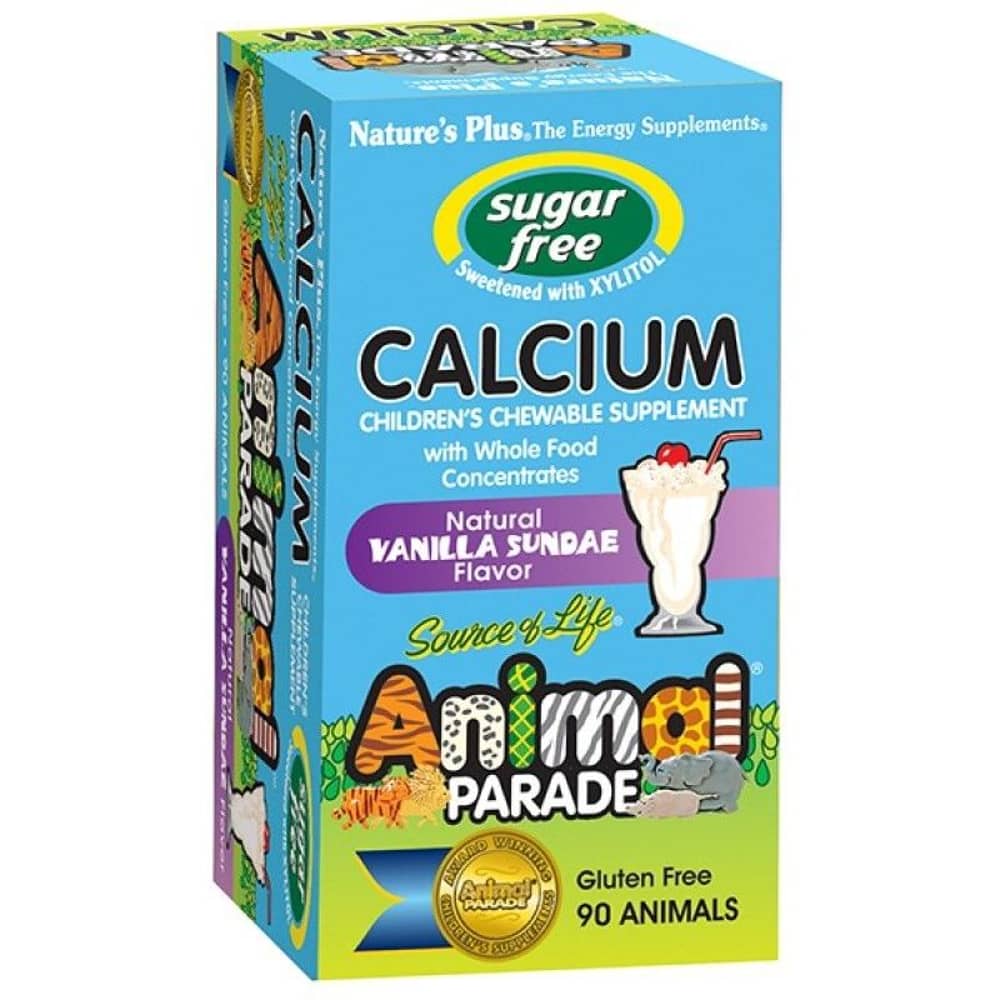 Natures Plus Animal Parade Sugar Free Calc Children Chewable Natures Plus Animal Parade Sugar Free Calc Children Chewable