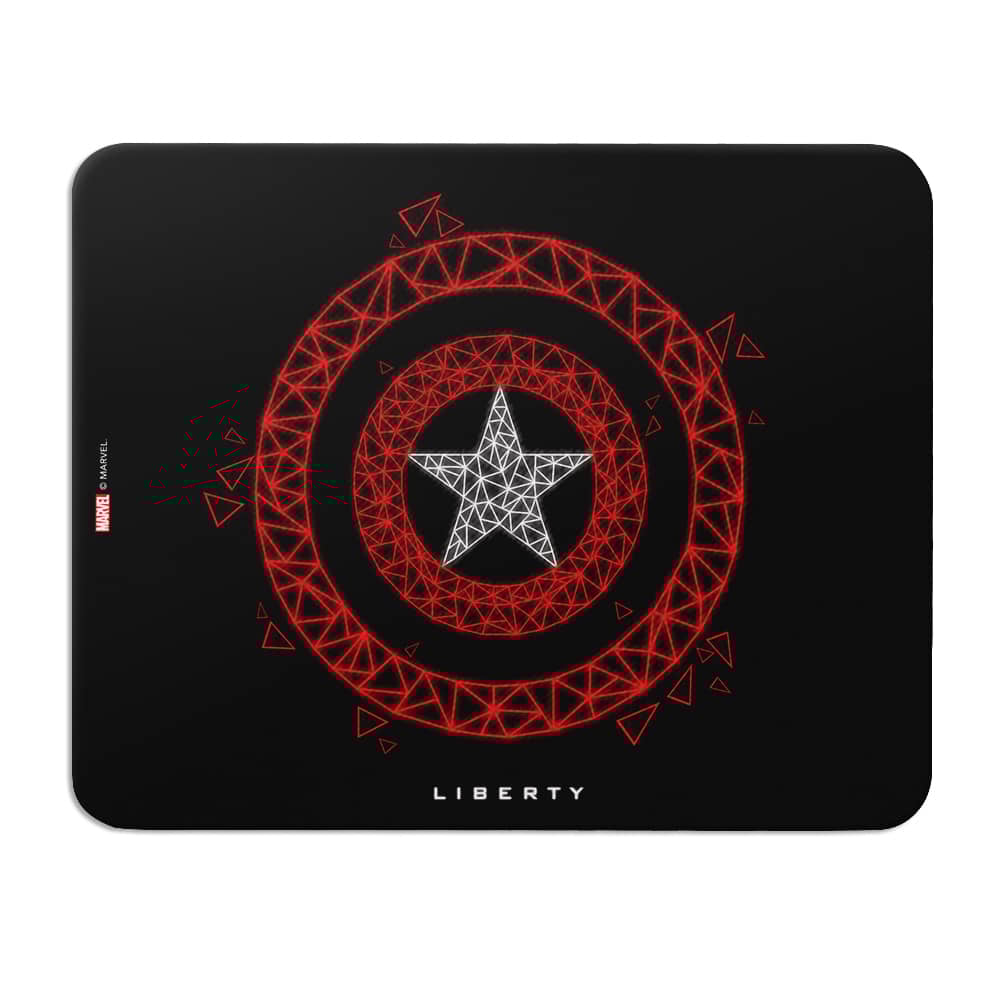 Marvel: Shield light Mouse Pad by Wackylicious Marvel: Shield light Mouse Pad by Wackylicious