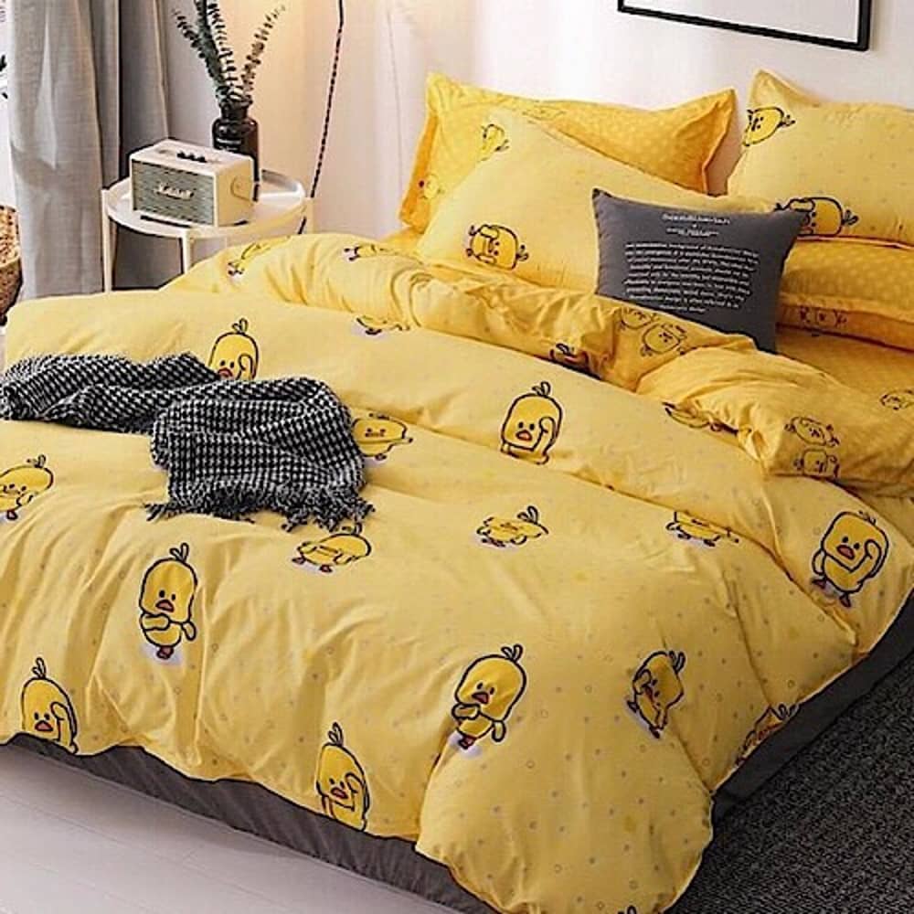 Double Size Tweety Bird Design Bedding Set 6pcs
