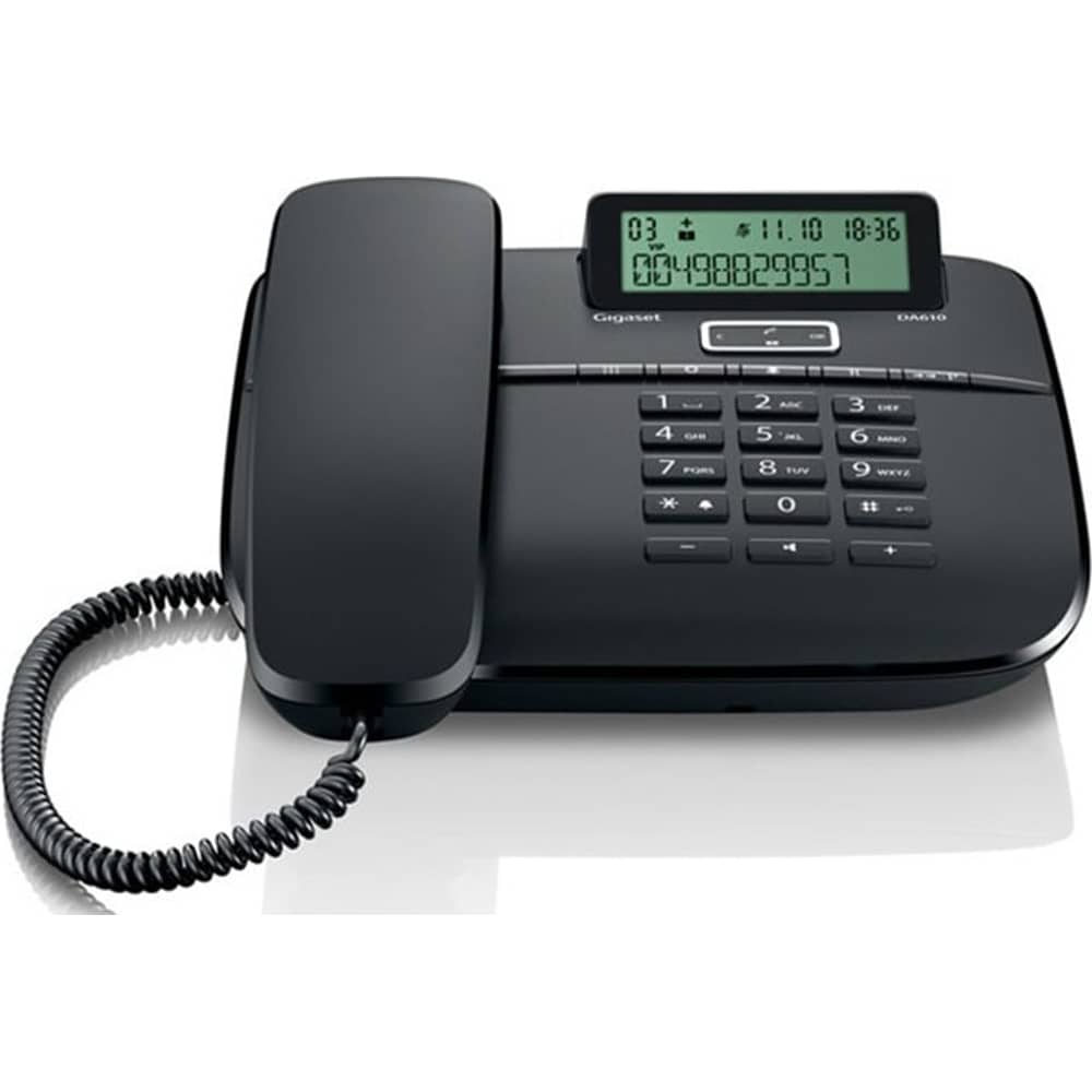 Gigaset DA610 Corded Phone Black