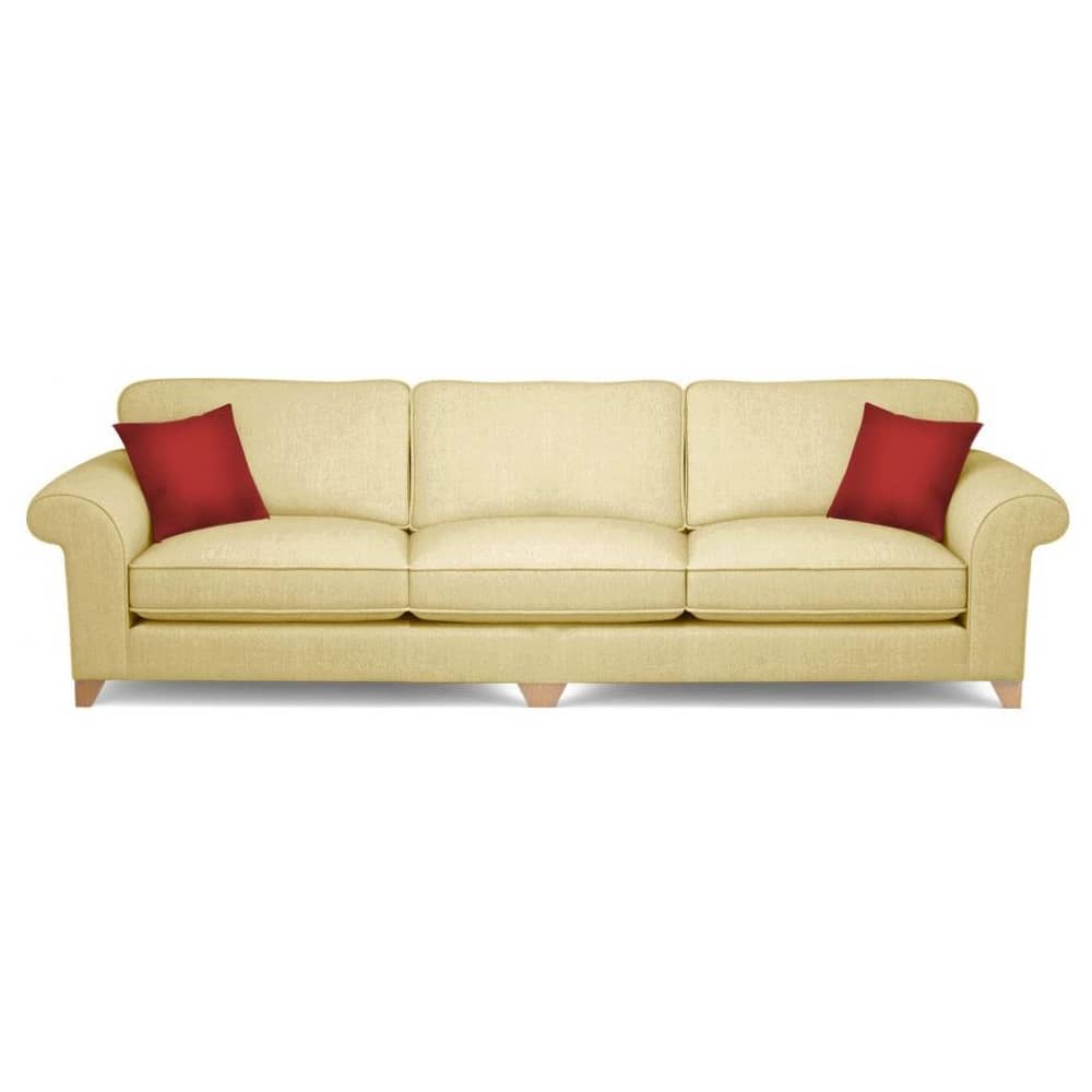 Galaxy Design Angelic 3 Seater Sofa Cream Galaxy Design Angelic 3 Seater Sofa Cream