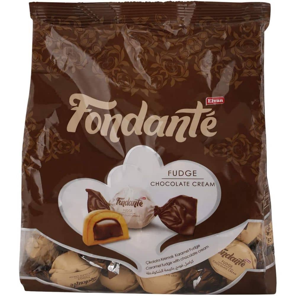Elvan Fondante Caramel Chocolate Cream Fudge 500 gm