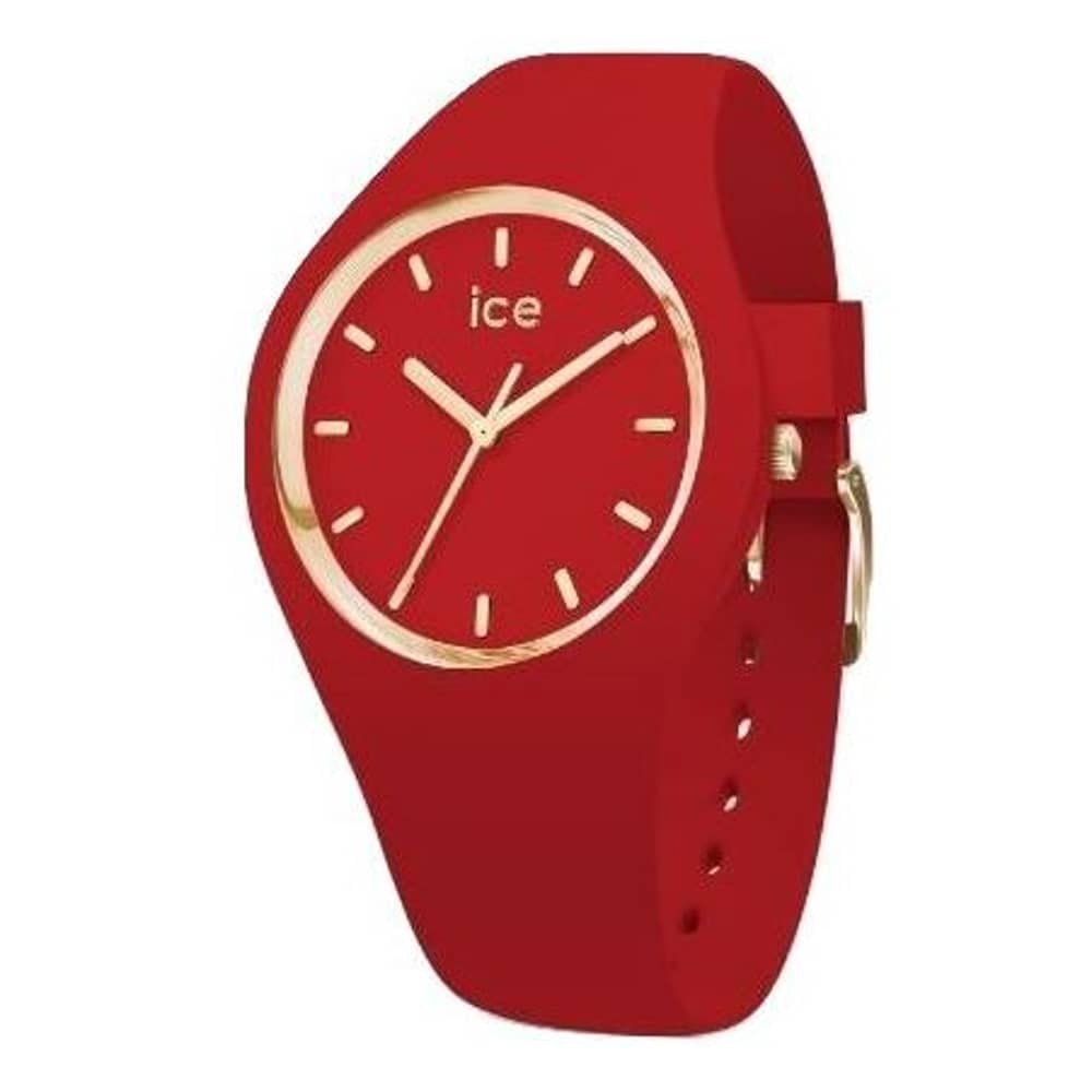 Ice Glam Colour Red Small 3H Women Watch