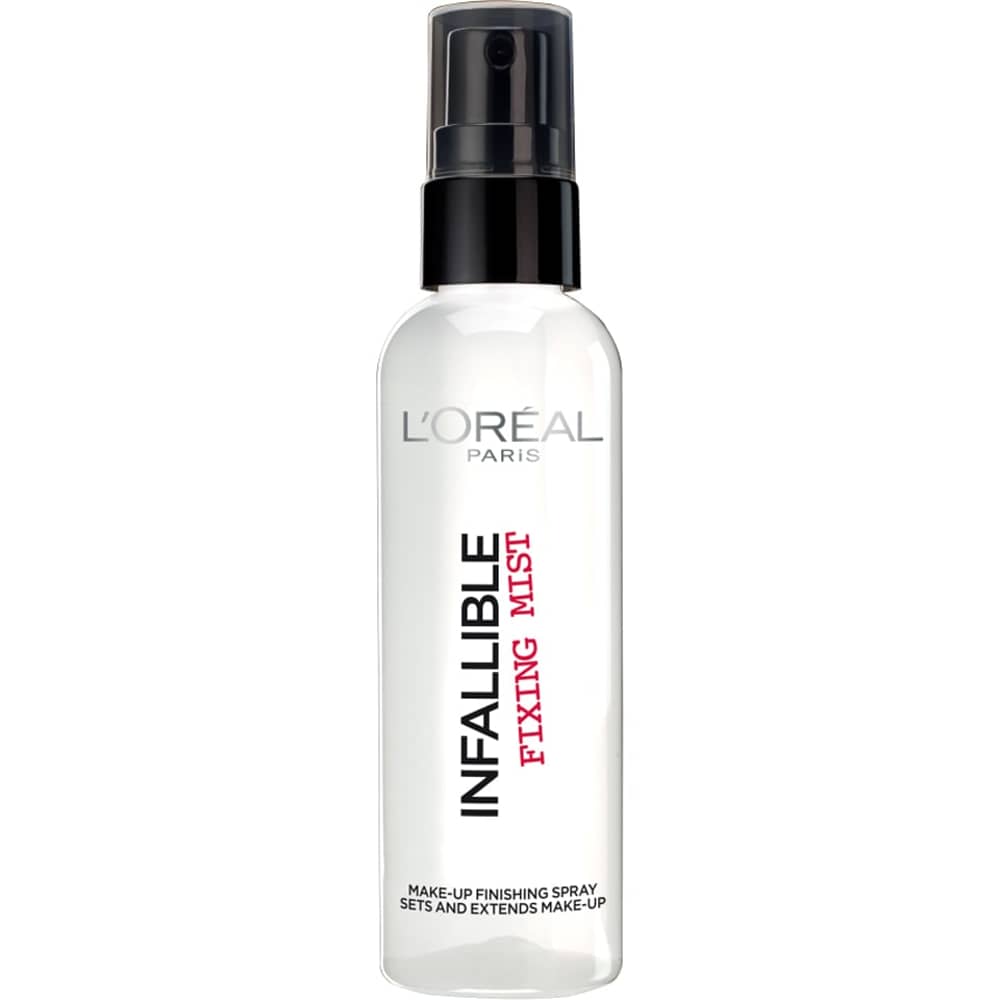 L'Oreal Paris Infallible Fixing Mist Clear Transparent L'Oreal Paris Infallible Fixing Mist Clear Transparent