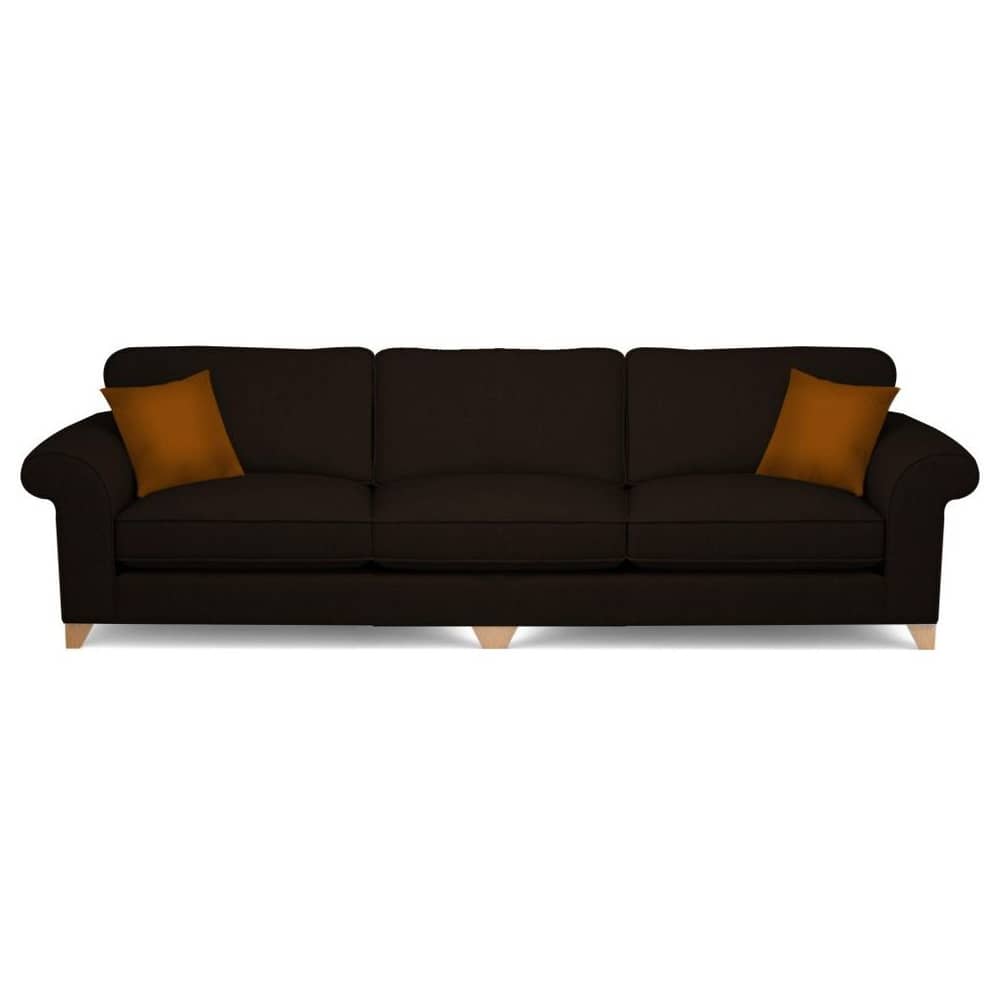 Galaxy Design Angelic 3 Seater Sofa Charcole