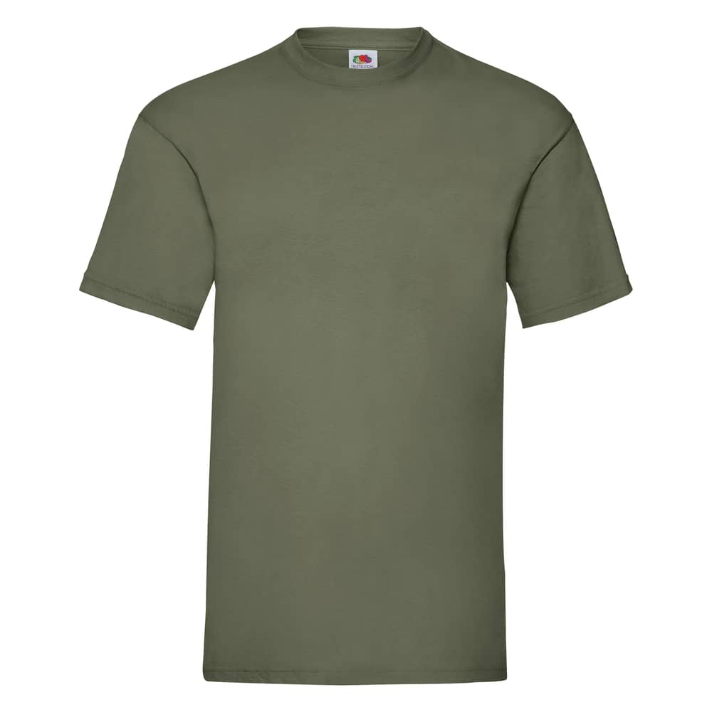 Fruit Of The Loom Valueweight T-Shirt Classic Olive Large Fruit Of The Loom Valueweight T-Shirt Classic Olive Large