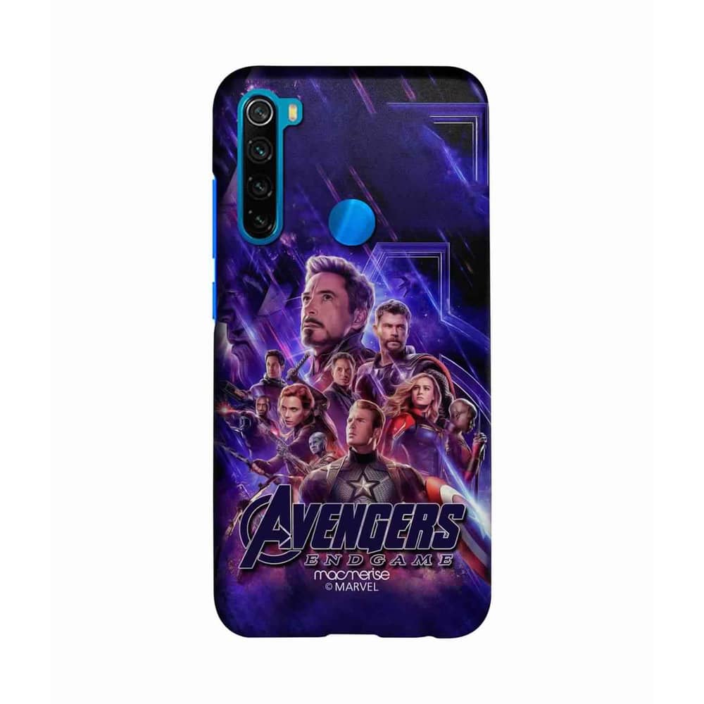 Avengers Endgame Poster - Sleek Case for Xiaomi Redmi Note 8