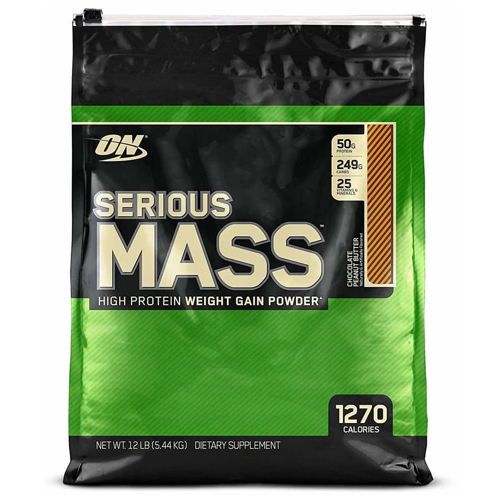 Optimum Nutrition Serious Mass Chocolate Peanut Butter 12Lb