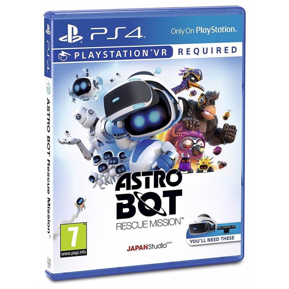 PS4 Astro Bot Rescue Mission VR Game PS4 Astro Bot Rescue Mission VR Game