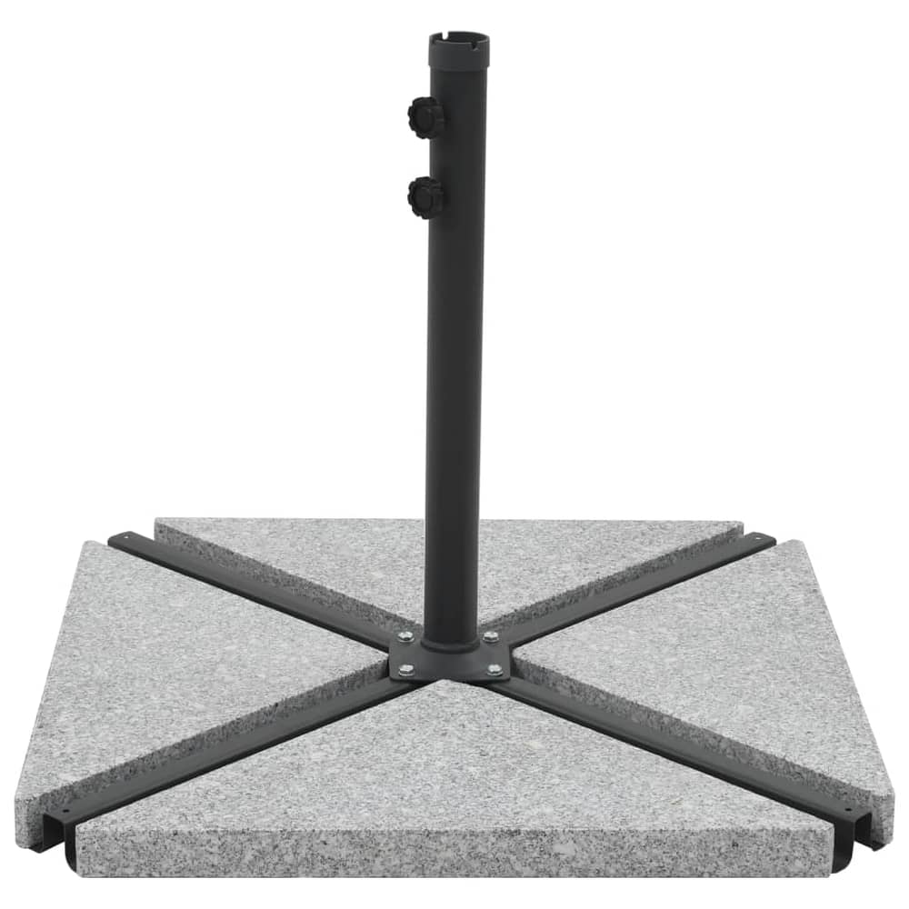 Vidaxl Umbrella Weight Plate Granite 15 Kg Triangular Grey Vidaxl Umbrella Weight Plate Granite 15 Kg Triangular Grey