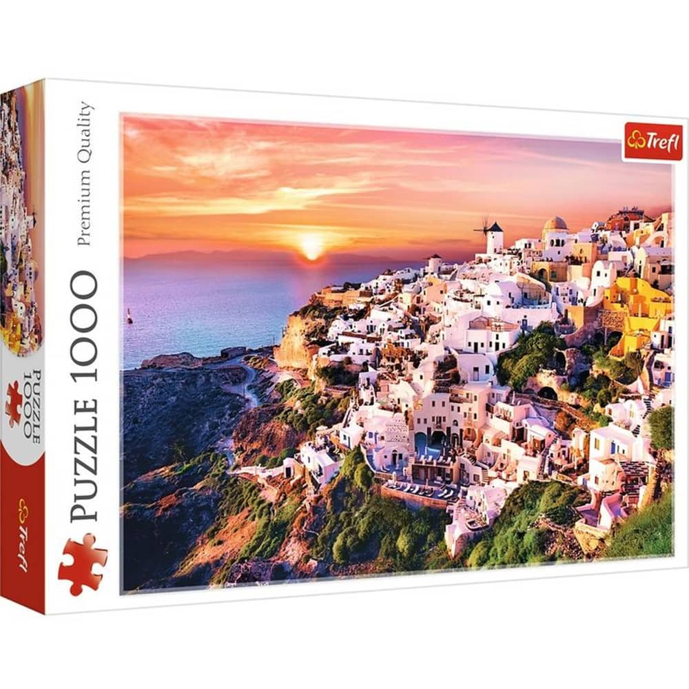 Trefl 10435 Sunset Over Santorini Jigsaw Puzzle