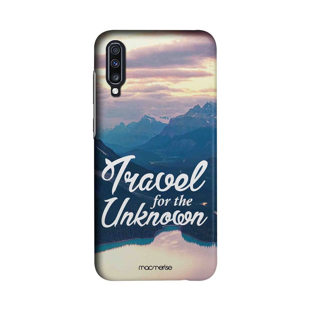 Travel For The Unknown - Sleek Case for Samsung A70