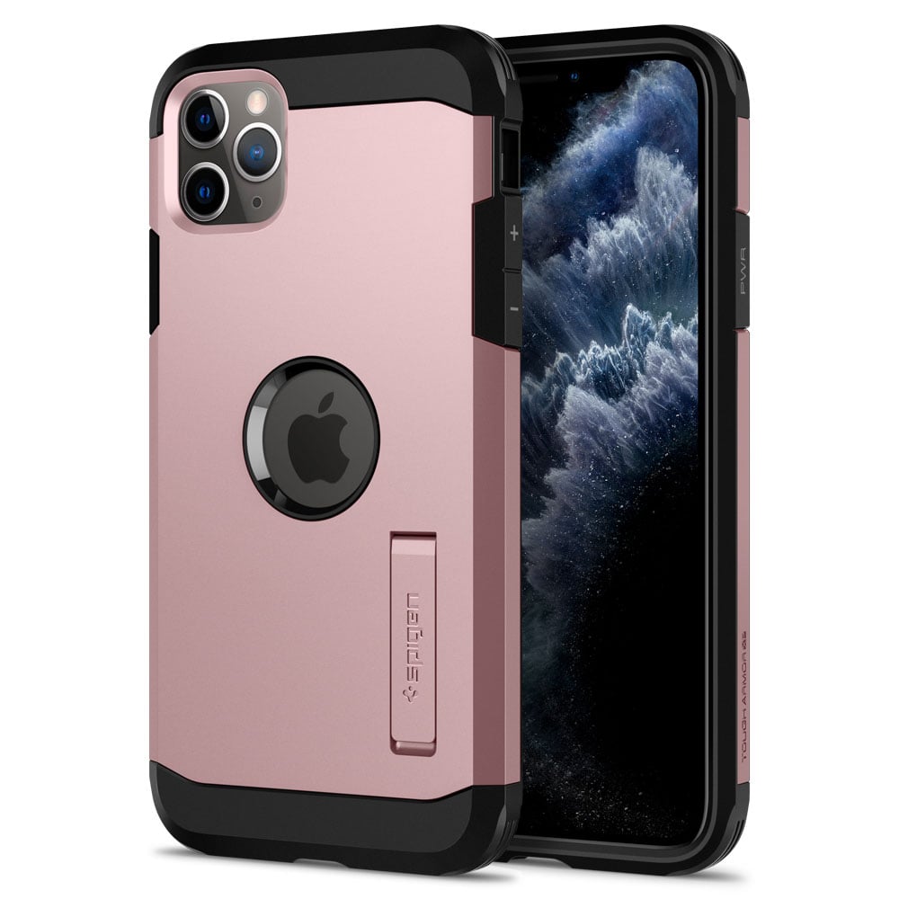Spigen Tough Armor Designed For Iphone 11 Pro Max Cover/case - Rose Gold