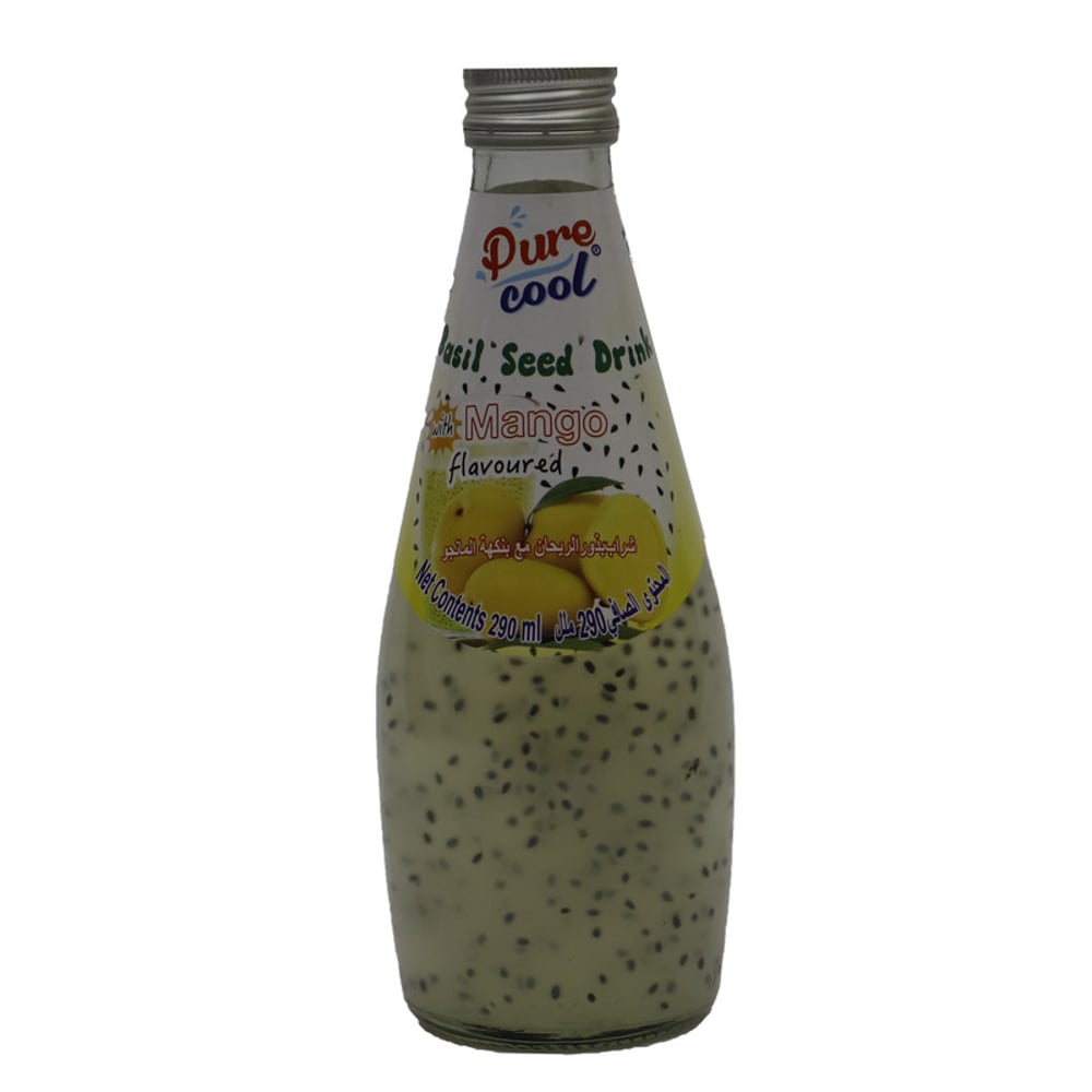 Pure Cool Basil Seed Drink Mango 290ml price in Bahrain, Buy Pure Cool