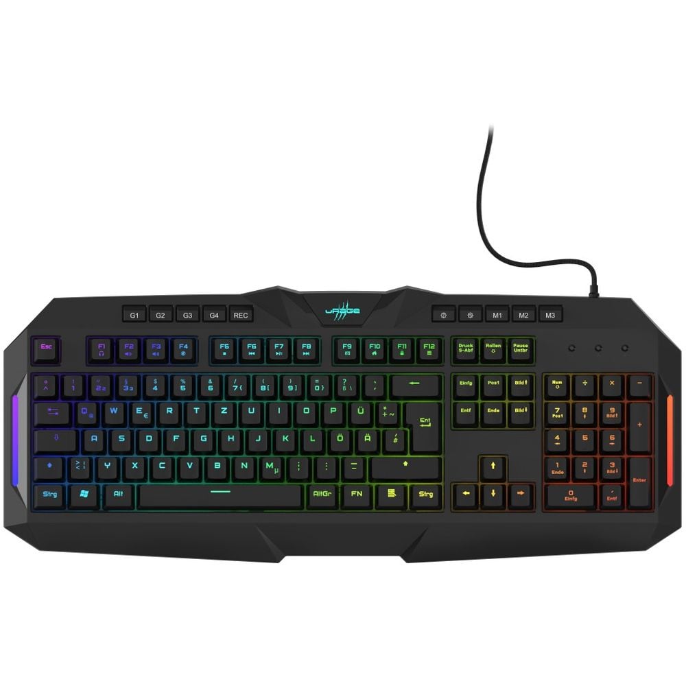 Hama Urage Exodus 700 Semi-Mechanical Gaming Keyboard Black