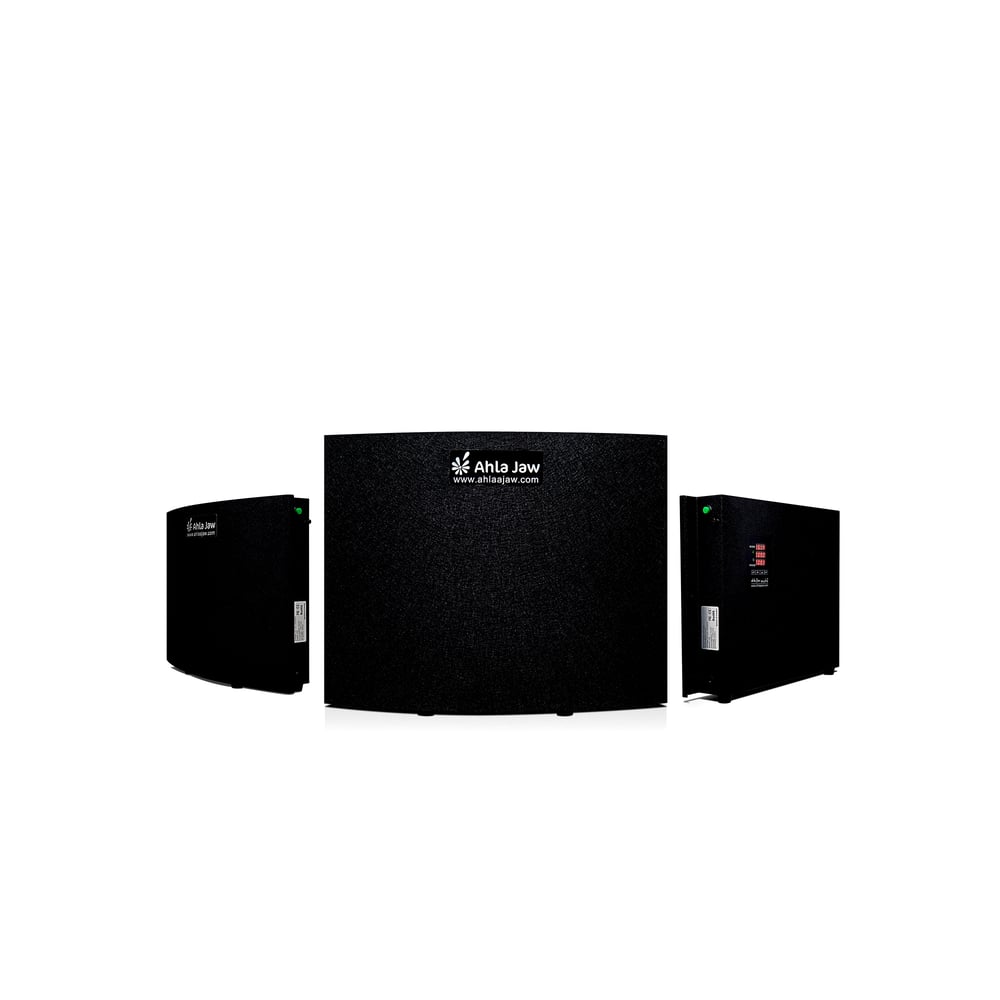 Ahla Jaw Scent Curve Air Diffuser Black