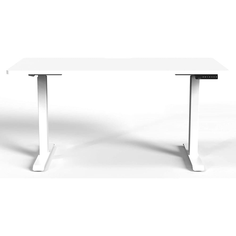 Navodesk Electric Height Adjustable Computer Desk, Bluetooth Enabled White Frame (Frame+Top) (White, 59 x 30 inch) Navodesk Electric Height Adjustable Computer Desk, Bluetooth Enabled White Frame (Frame+Top) (White, 59 x 30 inch)