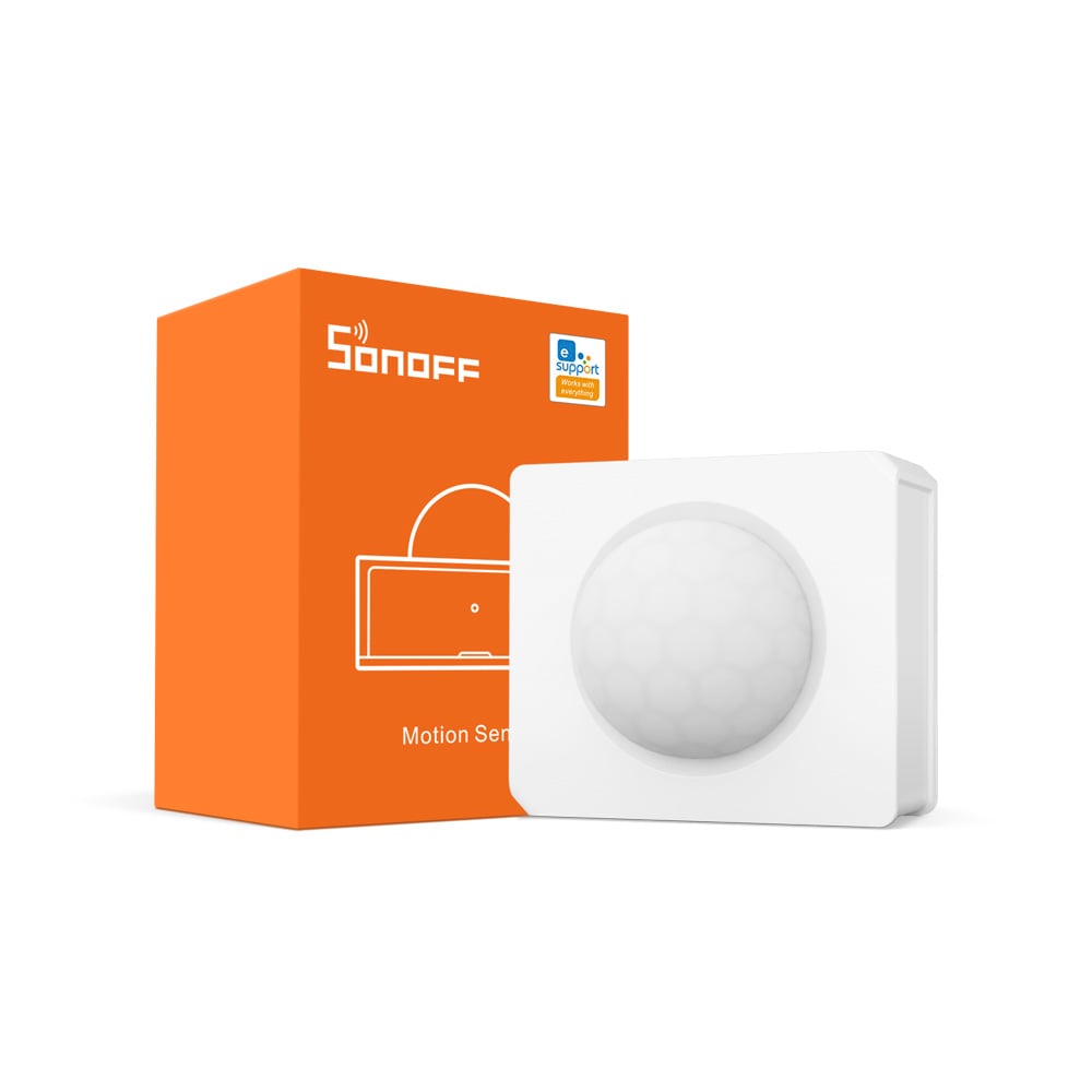Sonoff Zigbee SNZB-03(No Battery) Wireless Motion Detector Sensor Alerts Notification White Sonoff Zigbee SNZB-03(No Battery) Wireless Motion Detector Sensor Alerts Notification White