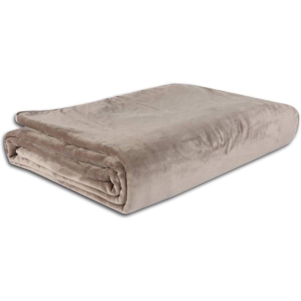 Brookstone Nap Blanket King Size 108X96 inches-Brown