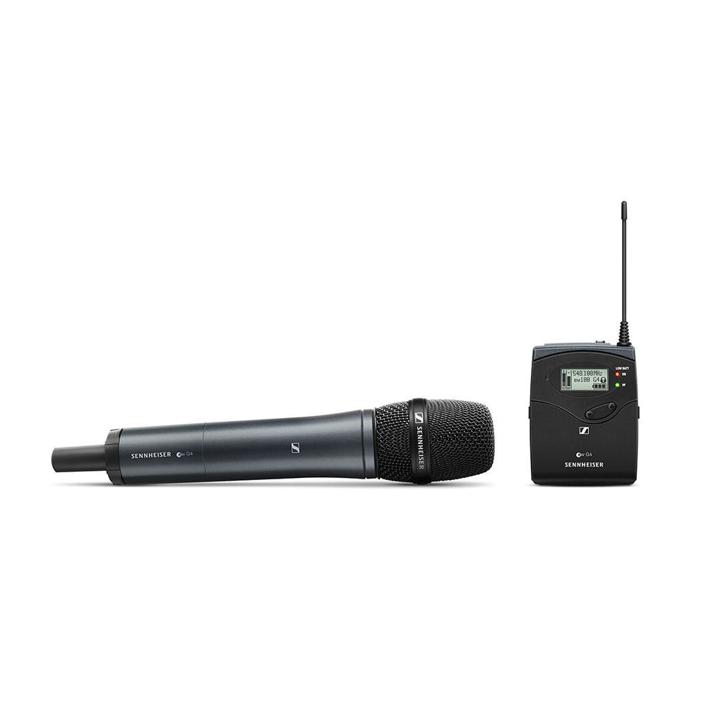 Sennheiser EW 135P G4 Camera-Mount Wireless Cardioid Handheld Microphone System Broadcast Quality Sound Black Sennheiser EW 135P G4 Camera-Mount Wireless Cardioid Handheld Microphone System Broadcast Quality Sound Black