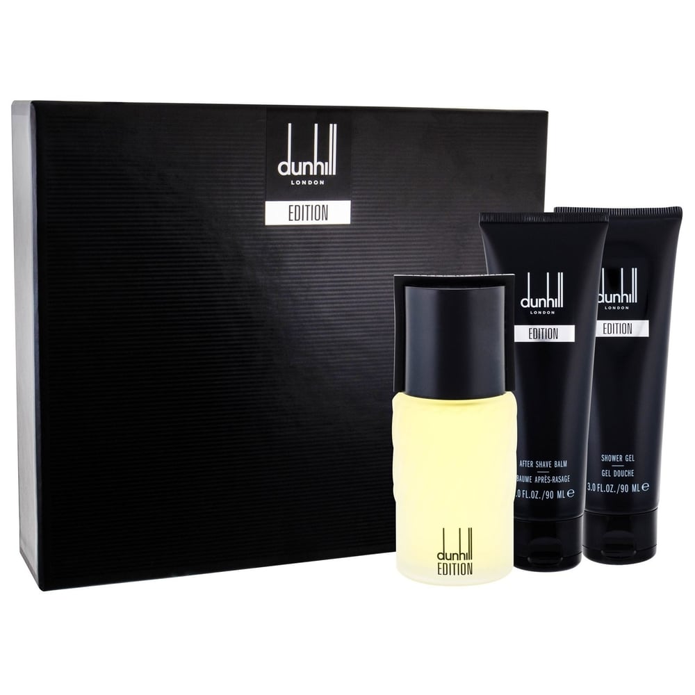 Dunhill Edition Gift Set For Men (Dunhill Edition 100ml EDT + 90ml Shower Gel + 90ml After Shave Balm) Dunhill Edition Gift Set For Men (Dunhill Edition 100ml EDT + 90ml Shower Gel + 90ml After Shave Balm)