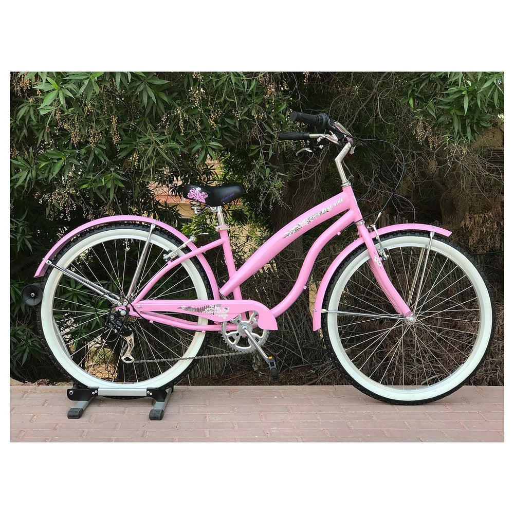 U.S Cruiser 1024 BKW-9906-P Bike Size 26 Pink