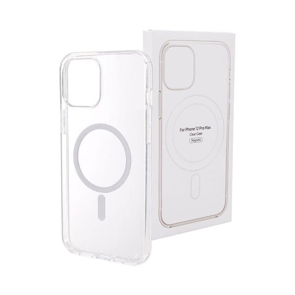Detrend Magsafe Back Cover For Iphone 12 Pro Max Clear Detrend Magsafe Back Cover For Iphone 12 Pro Max Clear