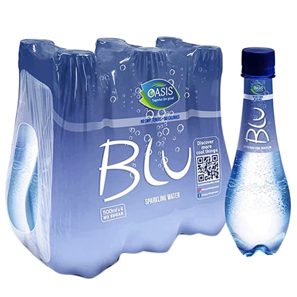 Oasis Sparkling Water Bottle 500ml Pack Of 6