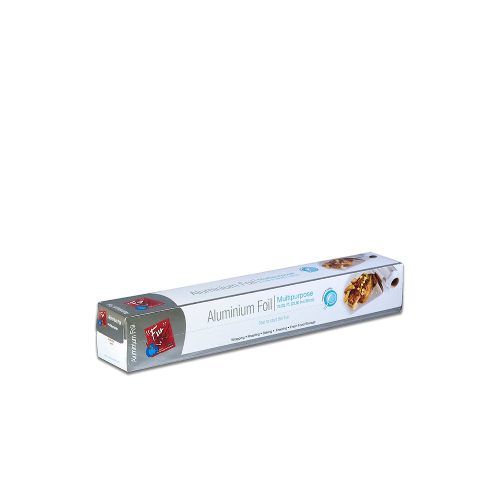 Fun® Indispensable Aluminium Foil Roll 75 sqft Fun® Indispensable Aluminium Foil Roll 75 sqft