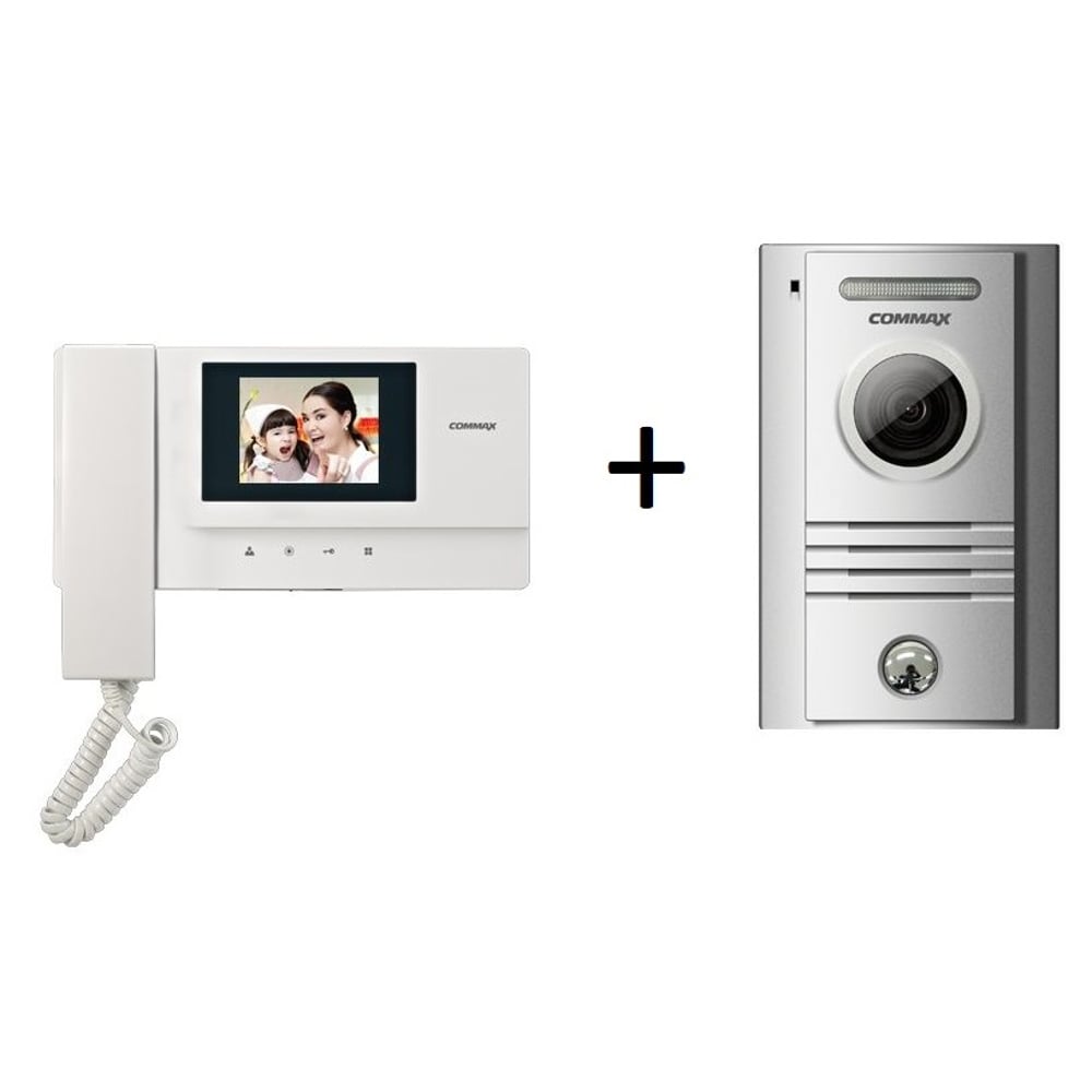 Commax CDR35A+DRC40K Set Video Intercom Door Phone 3.5