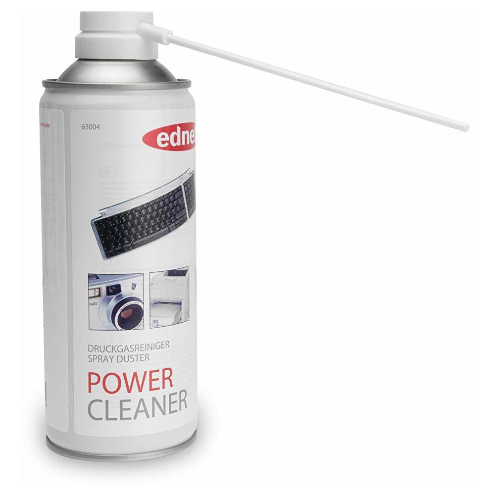Ednet 63004 Power Cleaner Dose Air Duster 400ml Clear Ednet 63004 Power Cleaner Dose Air Duster 400ml Clear