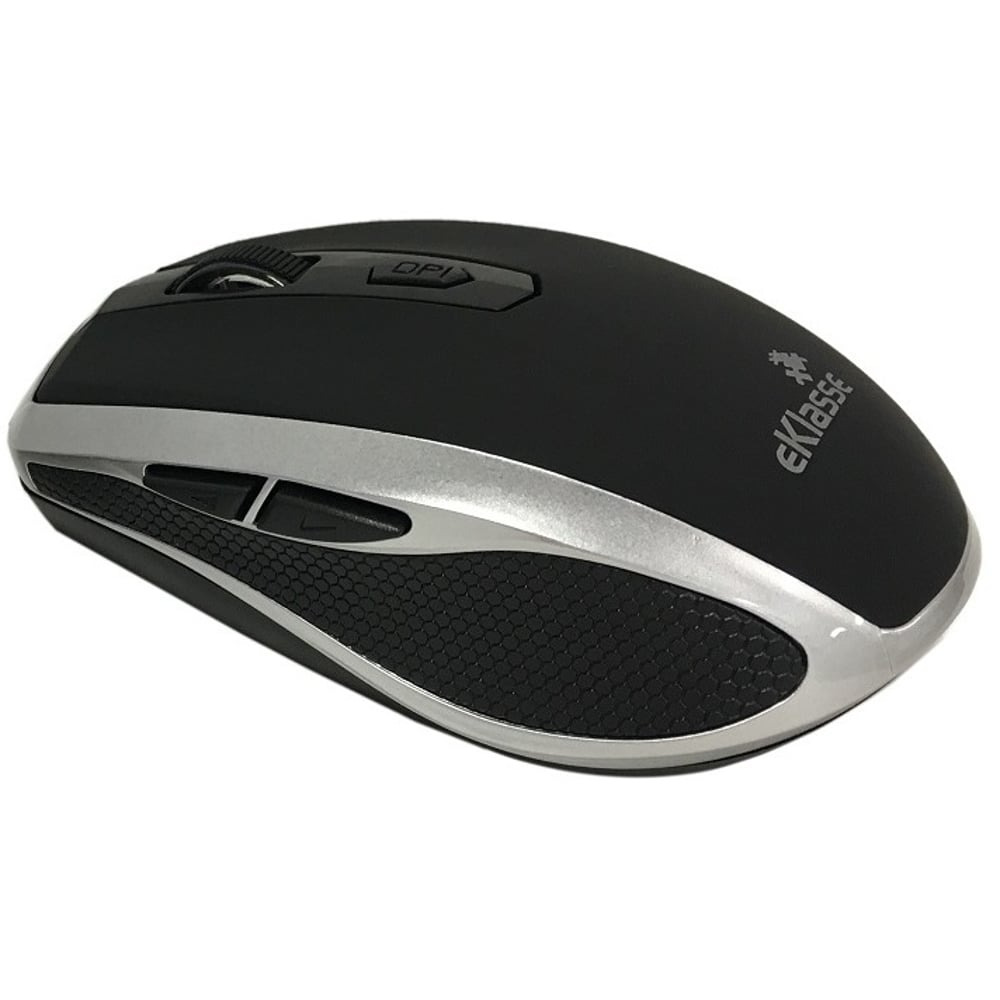 Eklasse EKWLM04 Wireless Optical Mouse 2.4G Black/Silver