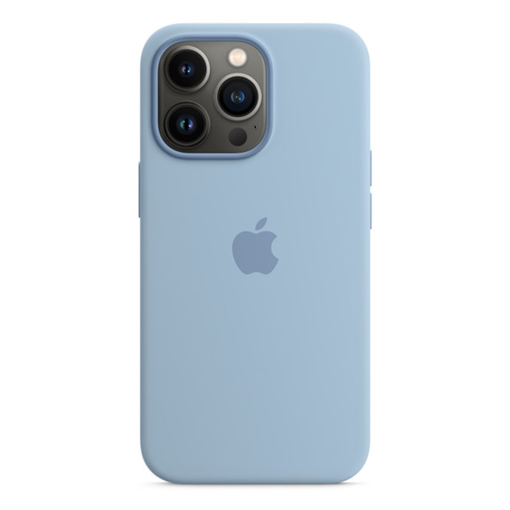 Apple iPhone 13 Pro Silicone Case with MagSafe - Blue Fog Apple iPhone 13 Pro Silicone Case with MagSafe - Blue Fog