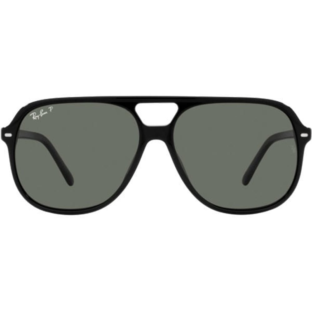 Ray Ban Sunglass Squared Black Rb2198 901/58-size 60 Polarizede Unisex Ray Ban Sunglass Squared Black Rb2198 901/58-size 60 Polarizede Unisex
