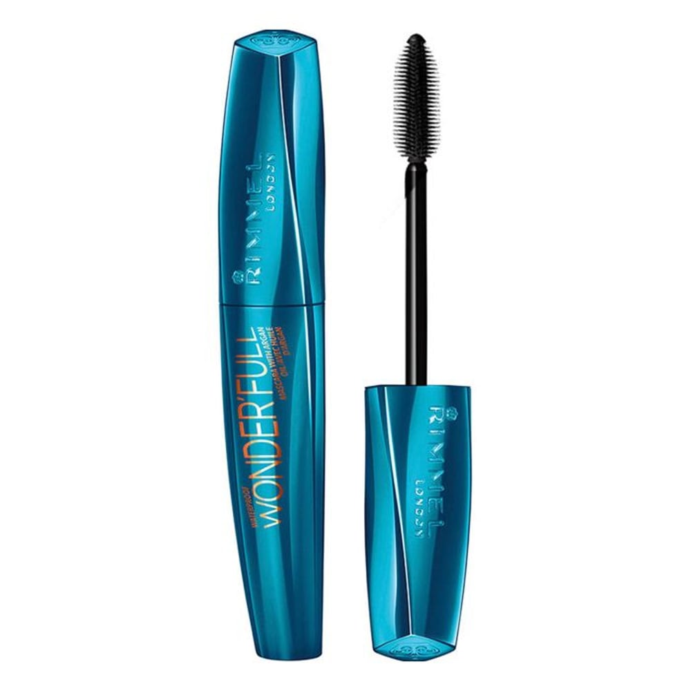 Rimmel London 79001 Wonder'Full Waterproof Mascara with Argan Oil Black